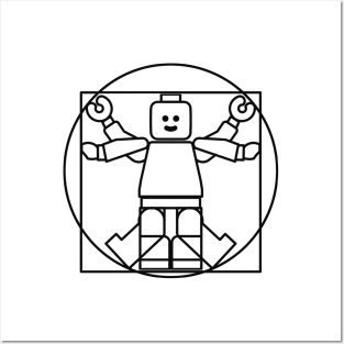 Lego Vitruvius Posters and Art